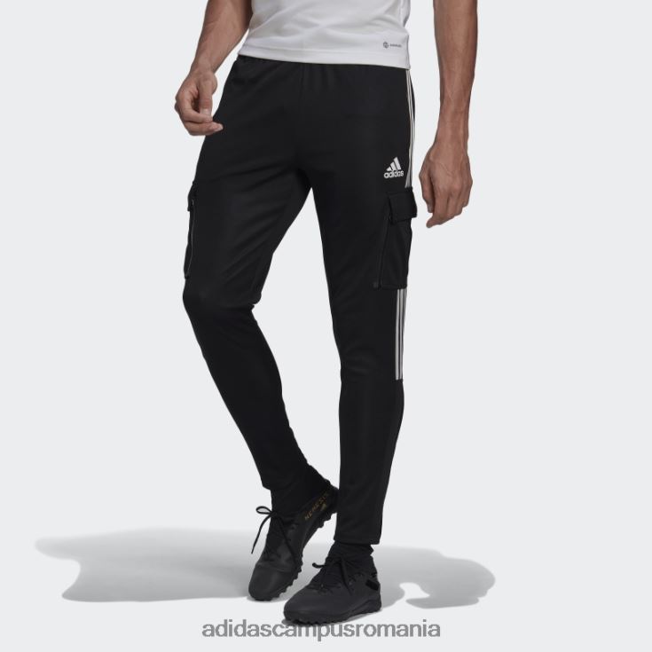 adidas campus romania pantaloni cargo negri tiro bărbați negru J266N221154