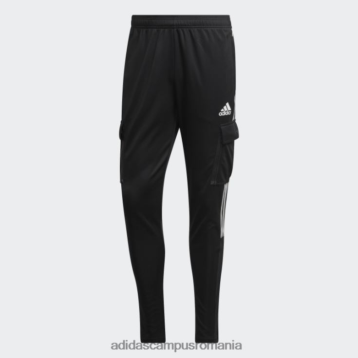adidas campus romania pantaloni cargo negri tiro bărbați negru J266N221154