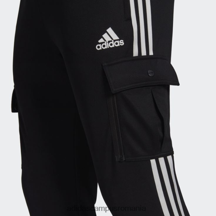 adidas campus romania pantaloni cargo negri tiro bărbați negru J266N221154