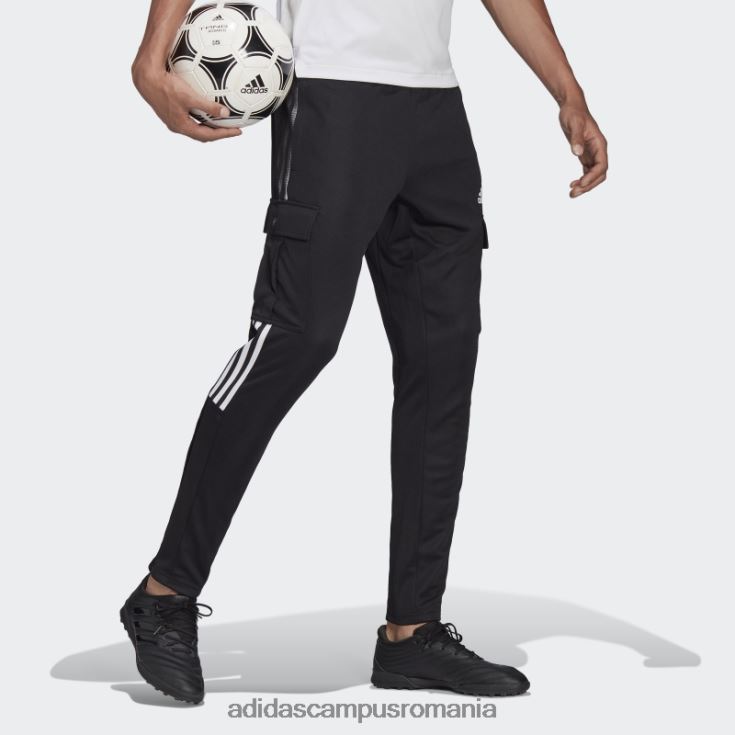 adidas campus romania pantaloni cargo tiro negri adidas bărbați alb negru J266N221312