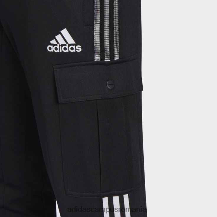 adidas campus romania pantaloni cargo tiro negri adidas bărbați alb negru J266N221312