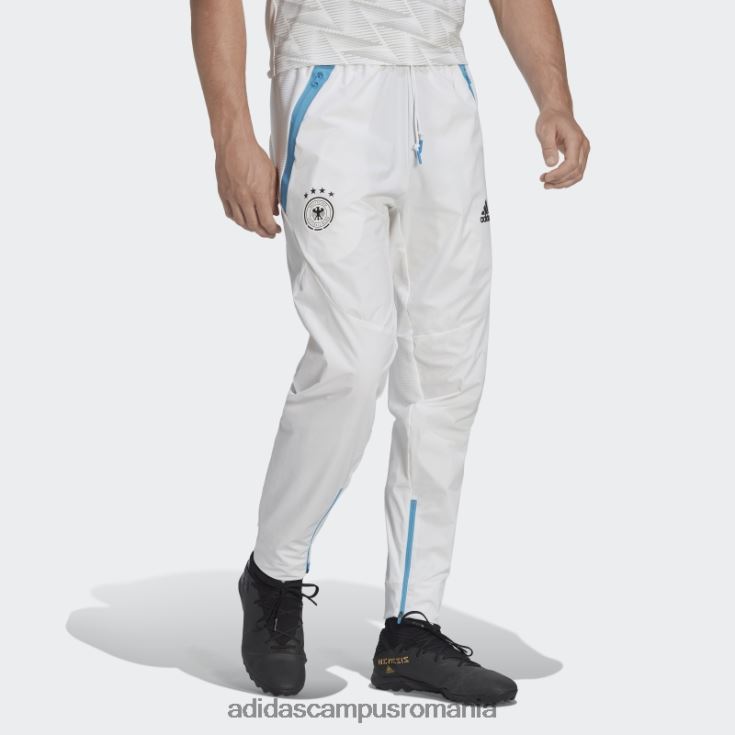 adidas campus romania pantaloni de călătorie ziua jocului germania albi bărbați alb J266N221169