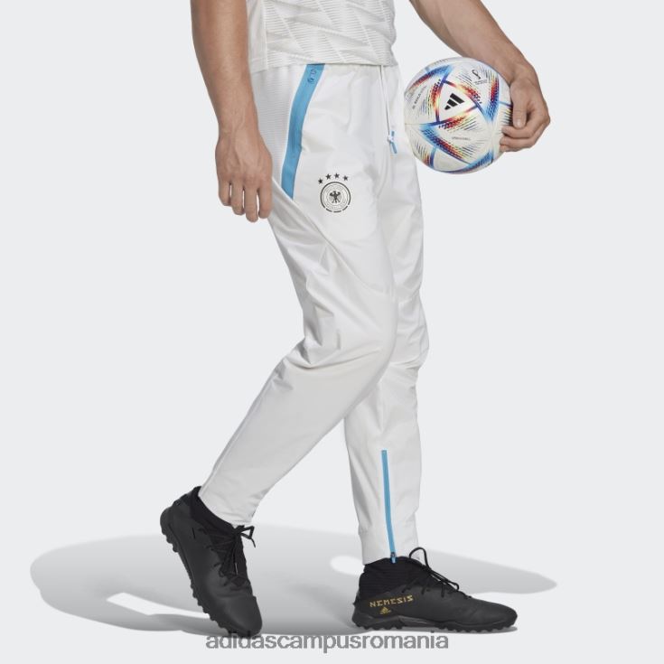 adidas campus romania pantaloni de călătorie ziua jocului germania albi bărbați alb J266N221169