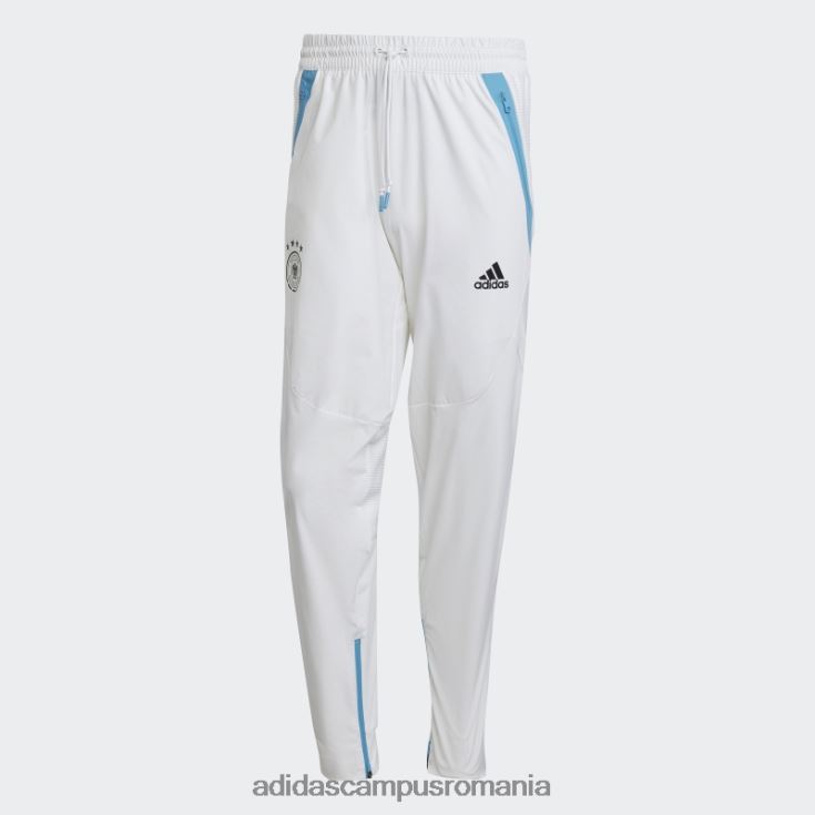 adidas campus romania pantaloni de călătorie ziua jocului germania albi bărbați alb J266N221169