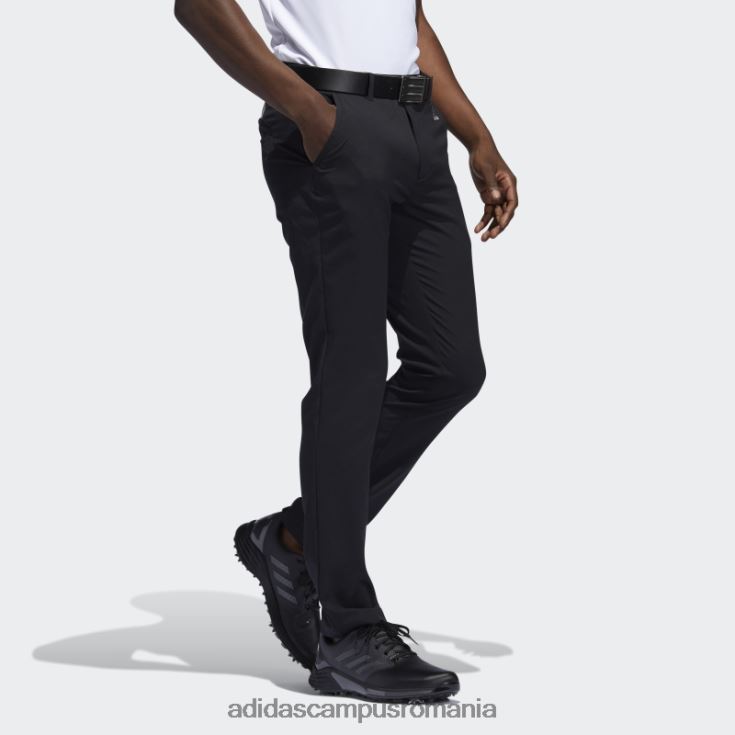 adidas campus romania pantaloni de golf conici negri din conținut reciclat bărbați negru J266N221160