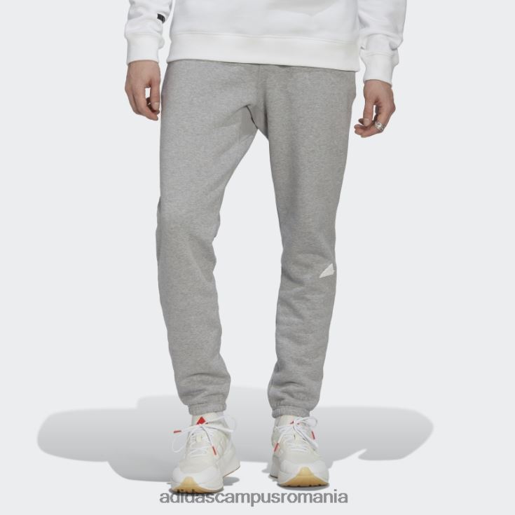 adidas campus romania pantaloni de lână gri mediu bărbați gri mediu J266N221220