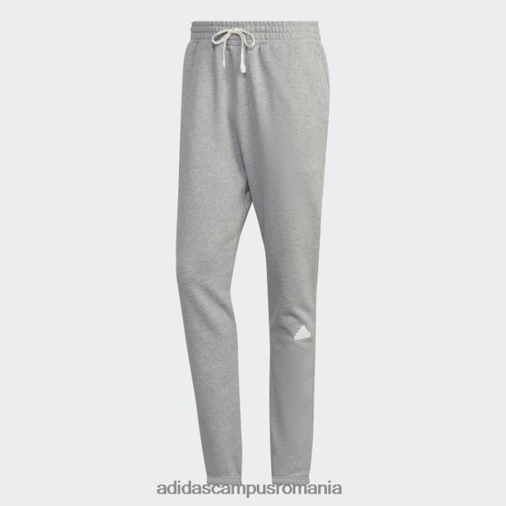 adidas campus romania pantaloni de lână gri mediu bărbați gri mediu J266N221220