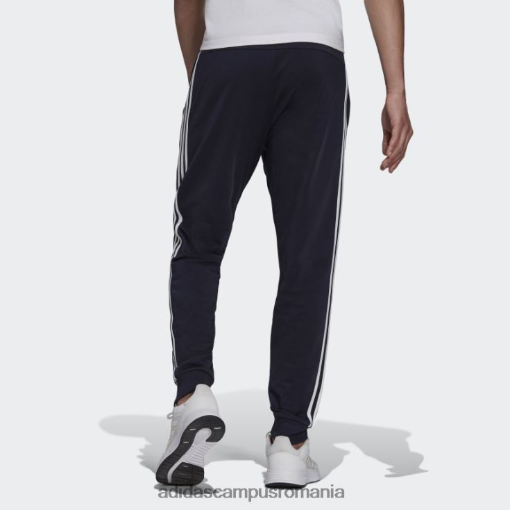 adidas campus romania pantaloni de încălzire conici cu 3 dungi cerneală bărbați cerneală/alb J266N221157