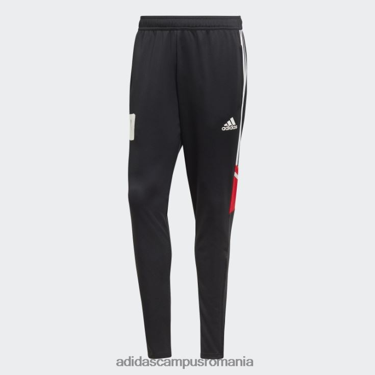 adidas campus romania pantaloni de sport messi negri adidas bărbați negru J266N221156