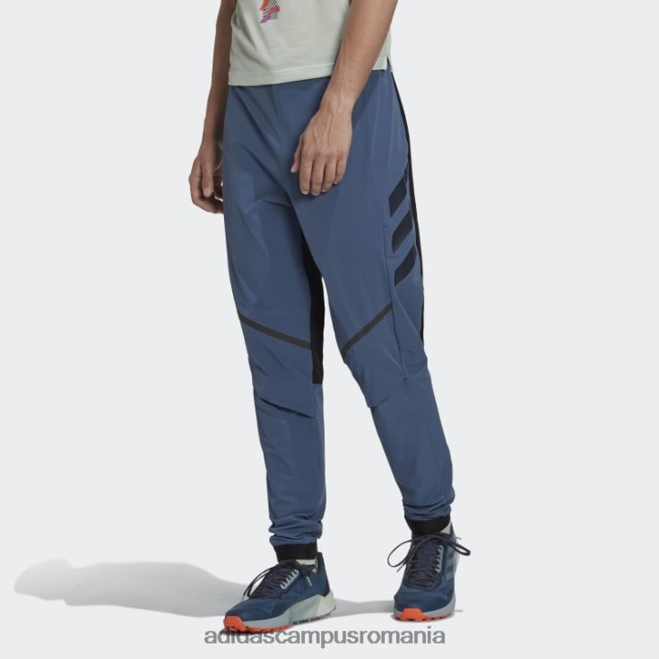 adidas campus romania pantaloni de trail-running steel terrex agravic hibrid bărbați otel/negru J266N221226