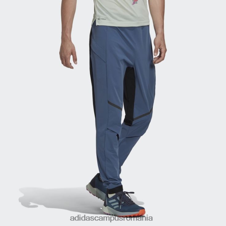 adidas campus romania pantaloni de trail-running steel terrex agravic hibrid bărbați otel/negru J266N221226