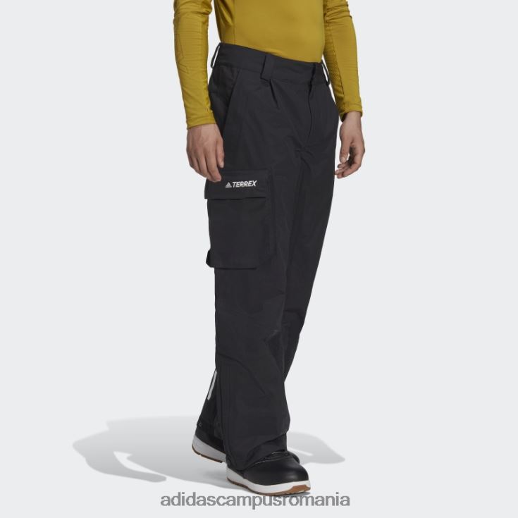 adidas campus romania pantaloni de zapada din nailon post-consum negri terrex cu 3 straturi adidas bărbați negru J266N221285