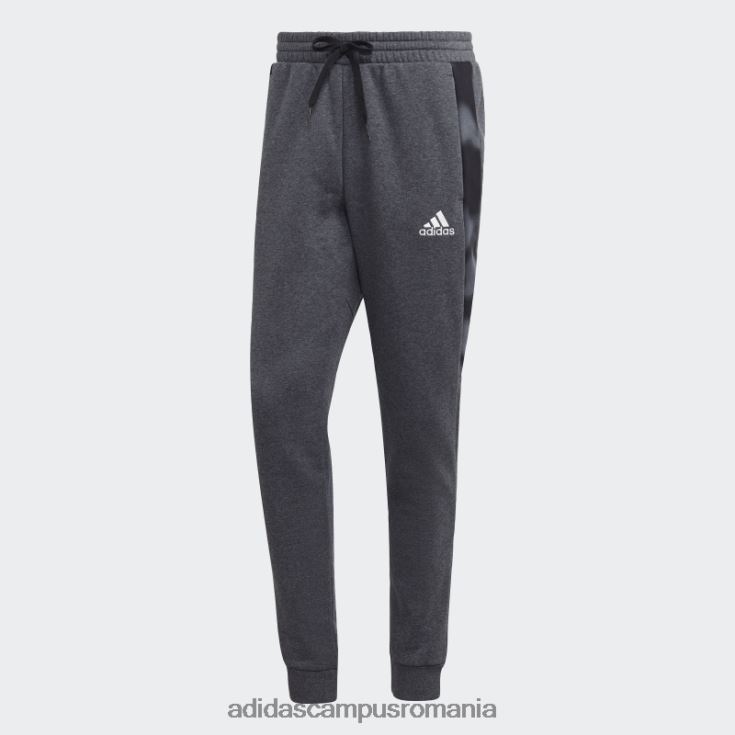 adidas campus romania pantaloni din fleece cu imprimeu camuflat gri închis bărbați erica gri închis J266N221304