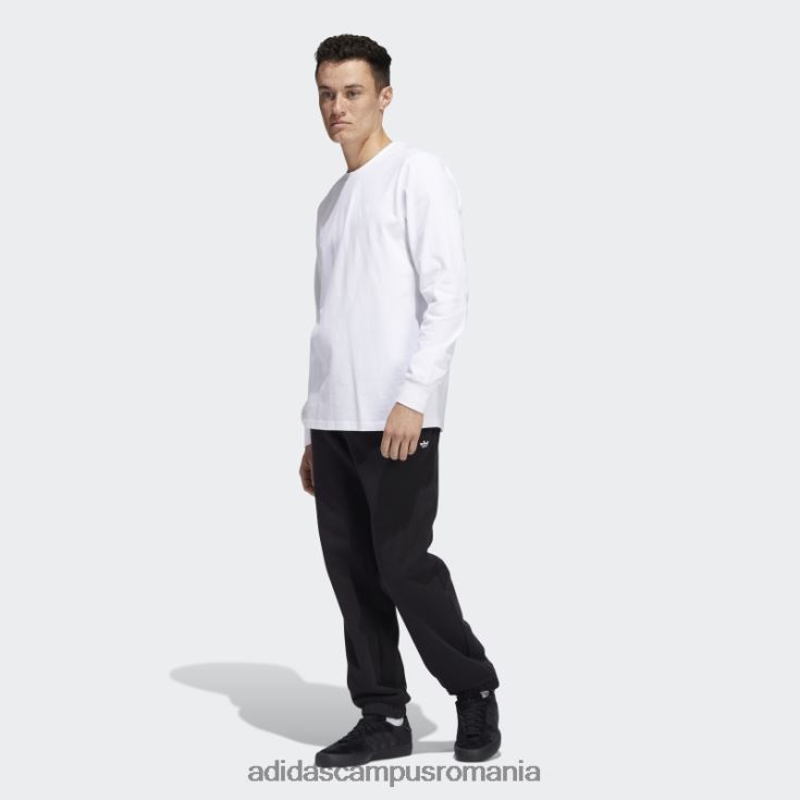 adidas campus romania pantaloni negri grei shmoofoil (gen neural) bărbați alb negru J266N221245