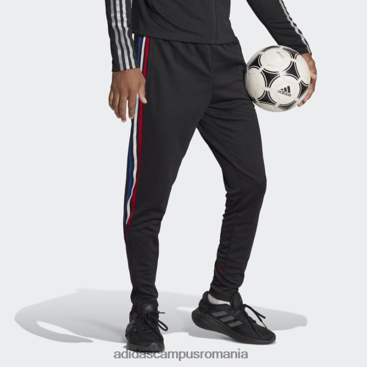 adidas campus romania pantaloni negri tiro 23 bărbați negru/rosu J266N221167