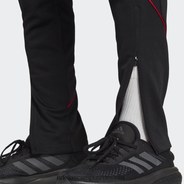 adidas campus romania pantaloni negri tiro 23 bărbați negru/rosu J266N221167