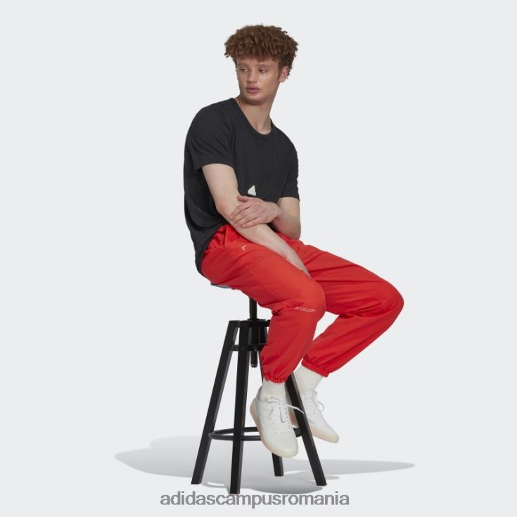 adidas campus romania pantaloni tesuti rosii bărbați roșu J266N221277