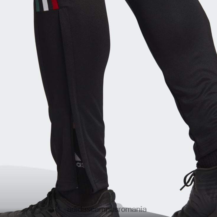 adidas campus romania pantaloni tiro verde închis bărbați negru/verde închis/alb/roșu J266N221150
