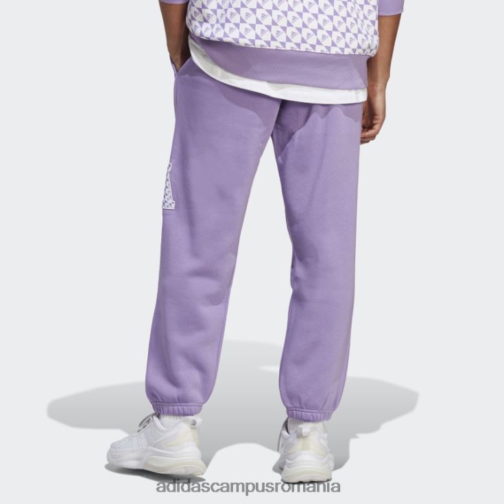 adidas campus romania pantaloni violet all szn x logomania bărbați violet J266N221269