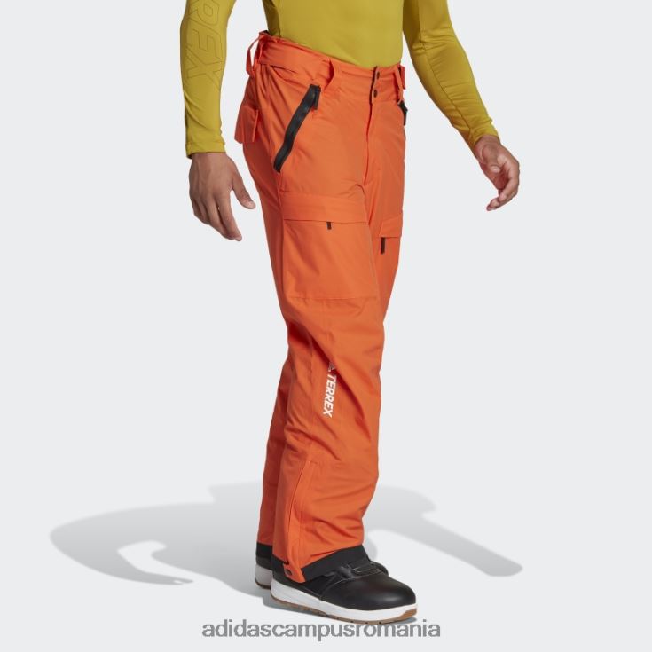 adidas campus romania resort pantaloni coajă în două straturi portocalii bărbați portocale J266N221266