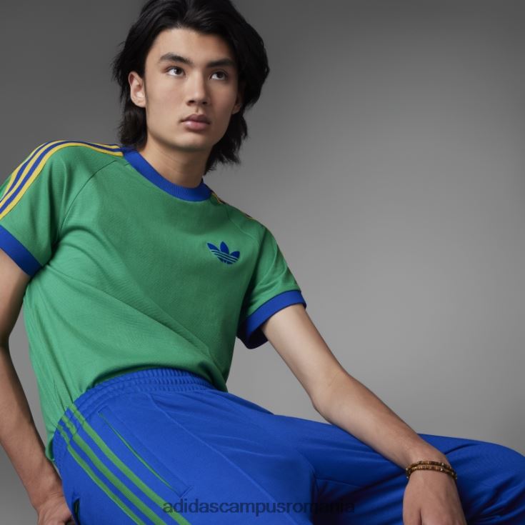 adidas campus romania royal adicolor heritage acum pantaloni de sport cu dungi bărbați regal J266N221239