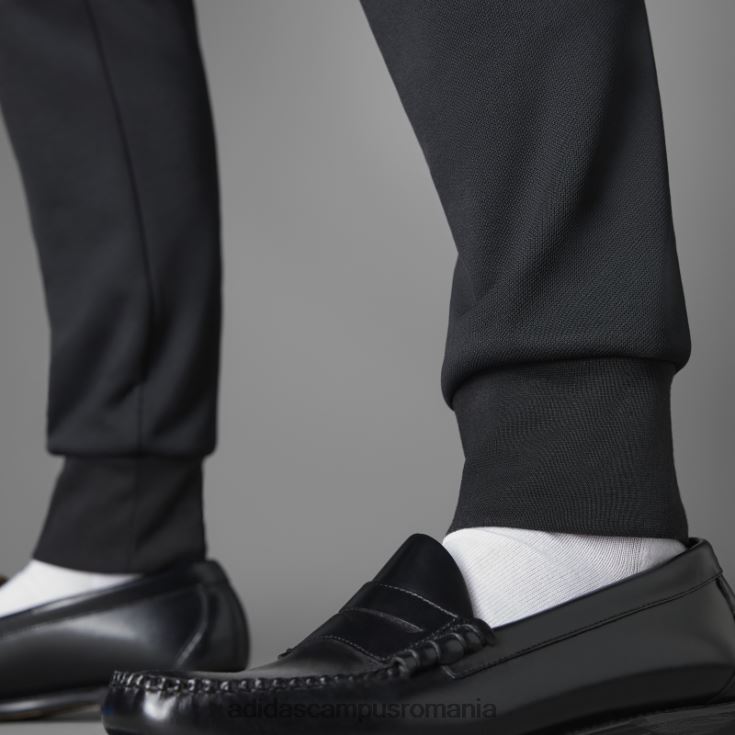 adidas campus romania varianta albastra chile 62 pantaloni matlasati negri bărbați negru J266N221223