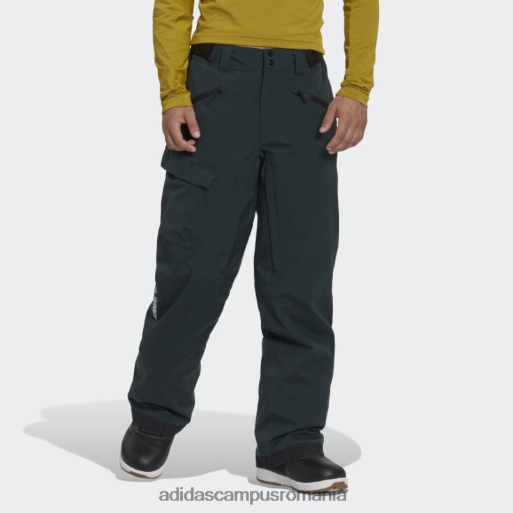 adidas campus romania verde terrex resort pantaloni de zapada izolati cu doua straturi bărbați verde J266N221299
