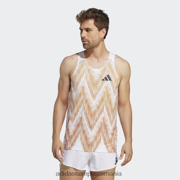 adidas campus romania alb adizero grant holloway semnătură singlet adidas bărbați alb J266N213863