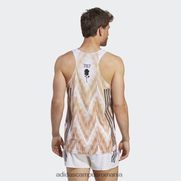 adidas campus romania alb adizero grant holloway semnătură singlet adidas bărbați alb J266N213863