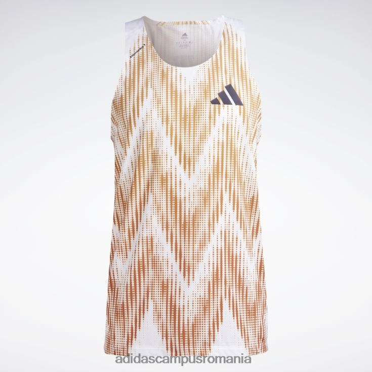 adidas campus romania alb adizero grant holloway semnătură singlet adidas bărbați alb J266N213863