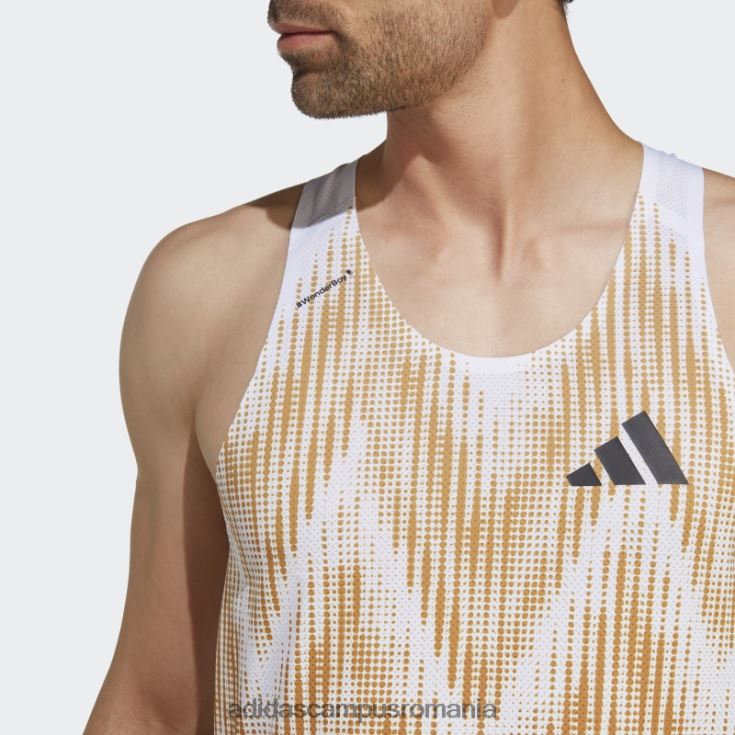 adidas campus romania alb adizero grant holloway semnătură singlet adidas bărbați alb J266N213863
