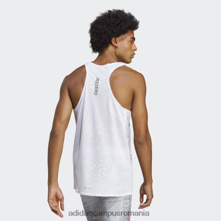 adidas campus romania alb adizero singlet adidas bărbați alb/gri liniuță J266N25151
