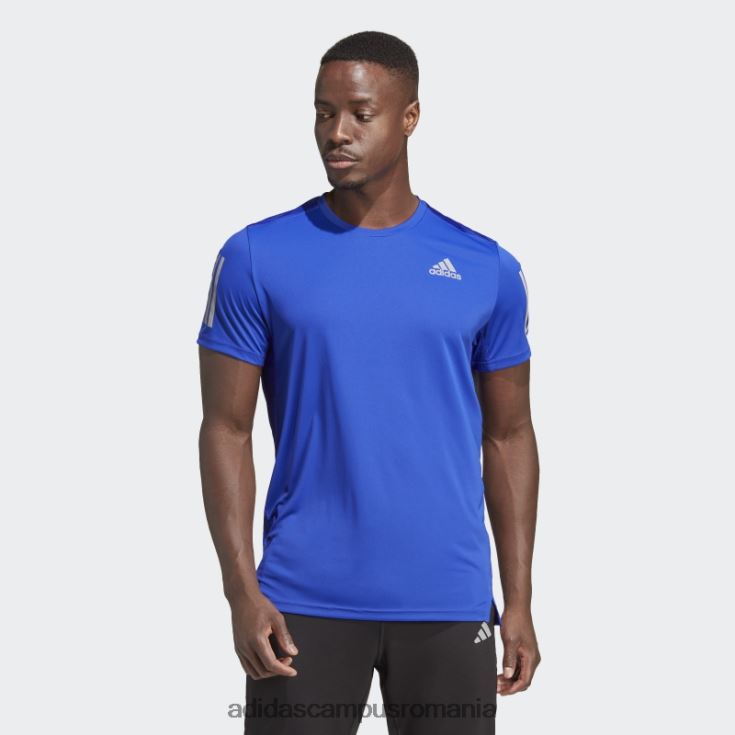 adidas campus romania albastru deține tricoul de alergare bărbați albastru/argintiu J266N213300
