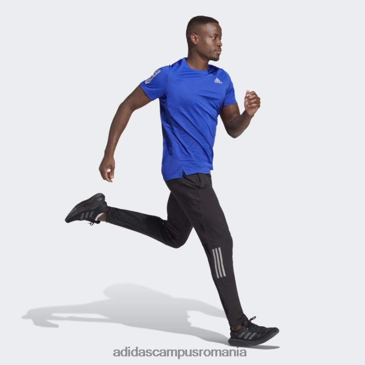 adidas campus romania albastru deține tricoul de alergare bărbați albastru/argintiu J266N213300