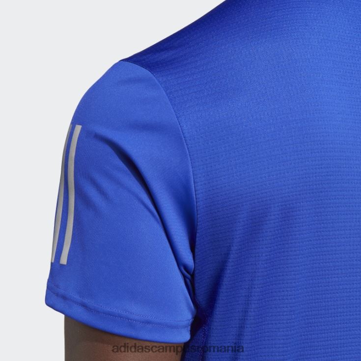 adidas campus romania albastru deține tricoul de alergare bărbați albastru/argintiu J266N213300