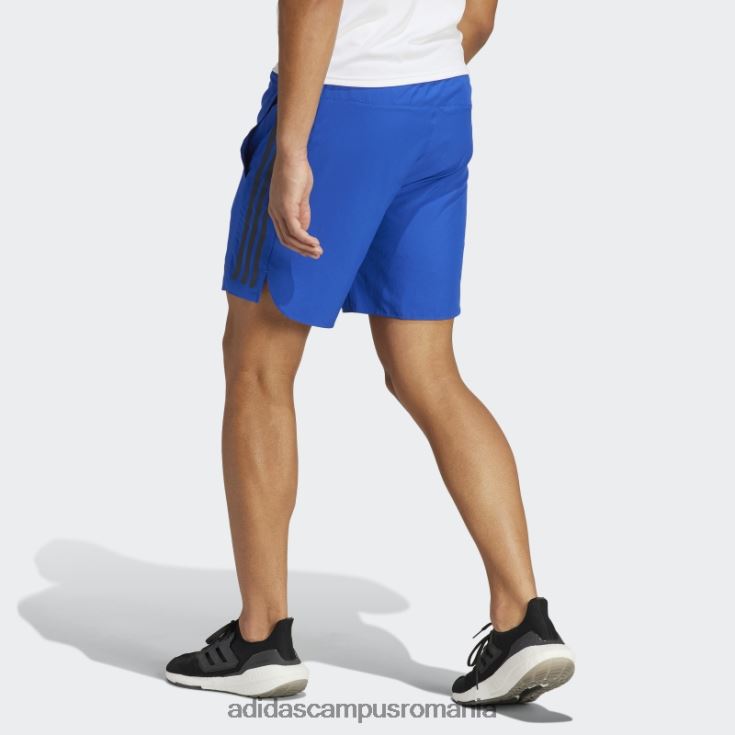 adidas campus romania albastru regal run icon pantaloni scurți complet reflectorizante cu 3 dungi adidas bărbați albastru regal J266N215033