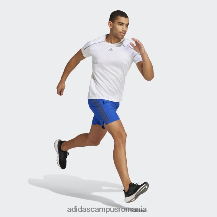 adidas campus romania albastru regal run icon pantaloni scurți complet reflectorizante cu 3 dungi adidas bărbați albastru regal J266N215033