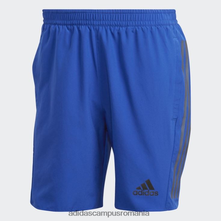 adidas campus romania albastru regal run icon pantaloni scurți complet reflectorizante cu 3 dungi adidas bărbați albastru regal J266N215033
