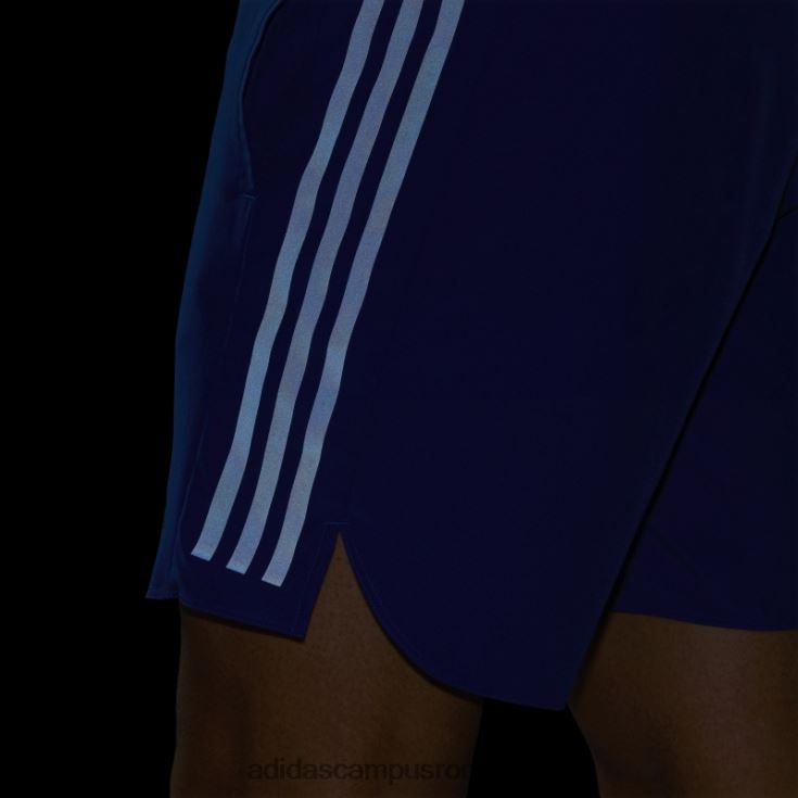 adidas campus romania albastru regal run icon pantaloni scurți complet reflectorizante cu 3 dungi adidas bărbați albastru regal J266N215033