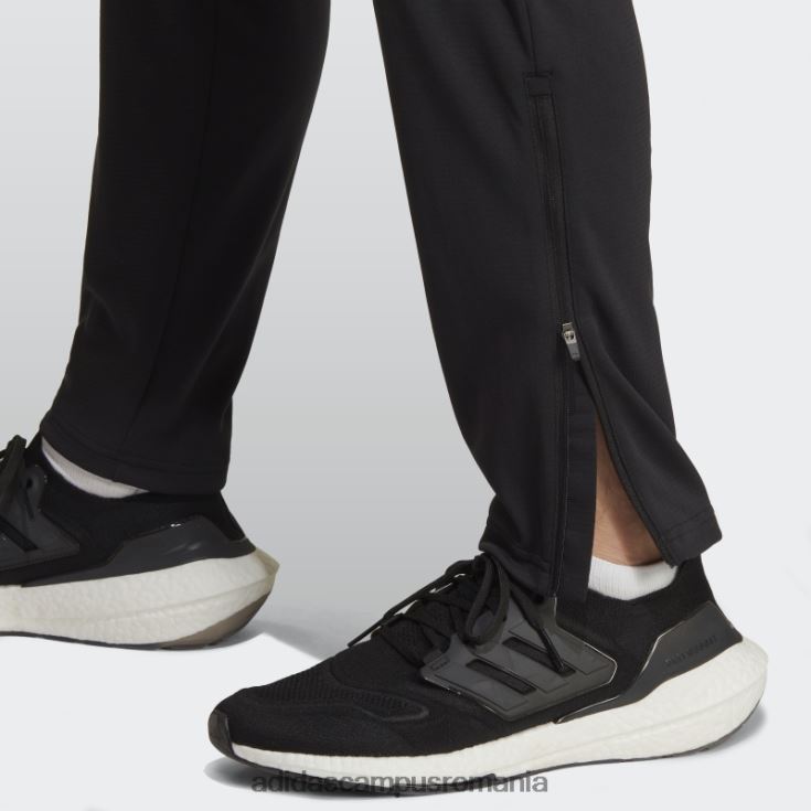 adidas campus romania black run icons pantaloni cu 3 dungi bărbați negru J266N27199