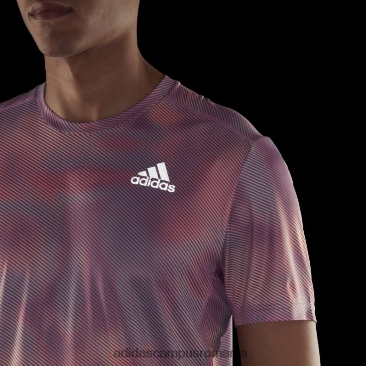 adidas campus romania dețineți tricou colorblock portocaliu bărbați portocaliu/liliac/negru J266N214623
