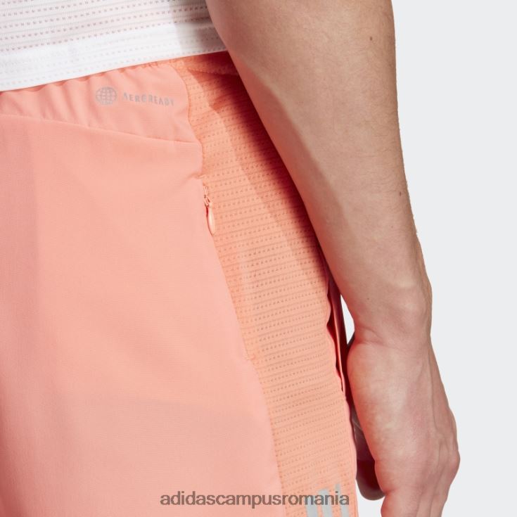 adidas campus romania deține pantaloni scurți de alergare coral bărbați coral/argint J266N26235