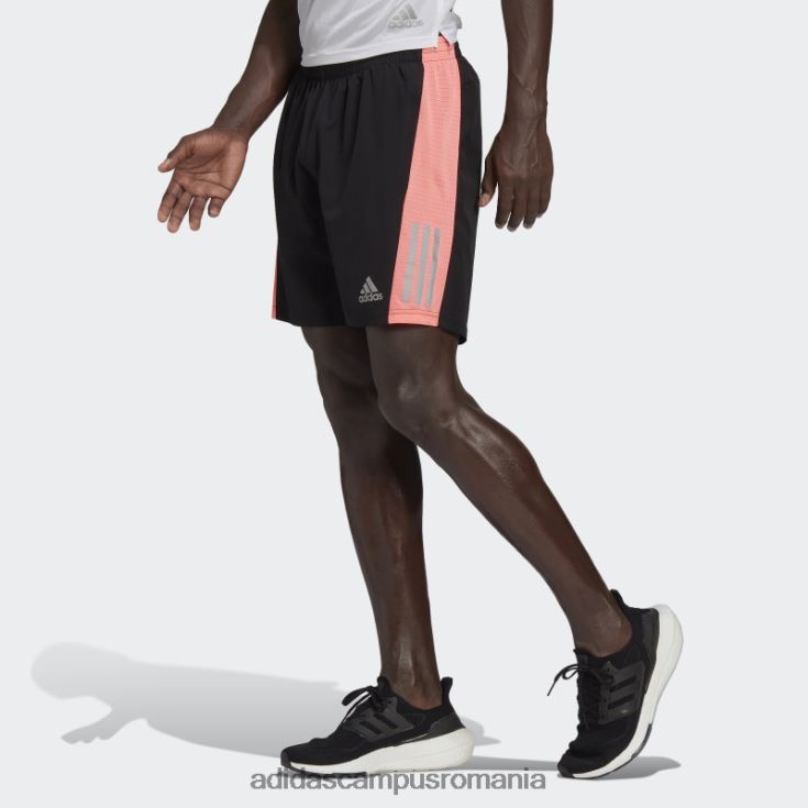 adidas campus romania deține pantaloni scurți roșu acid bărbați negru/roșu acid/argintiu J266N27103
