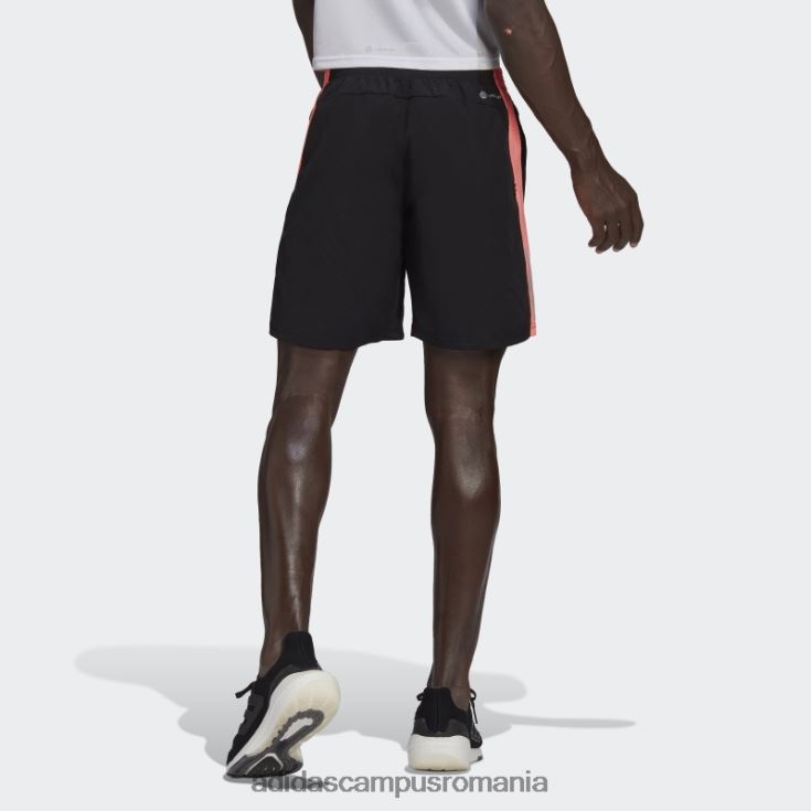 adidas campus romania deține pantaloni scurți roșu acid bărbați negru/roșu acid/argintiu J266N27103