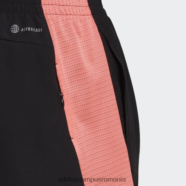 adidas campus romania deține pantaloni scurți roșu acid bărbați negru/roșu acid/argintiu J266N27103