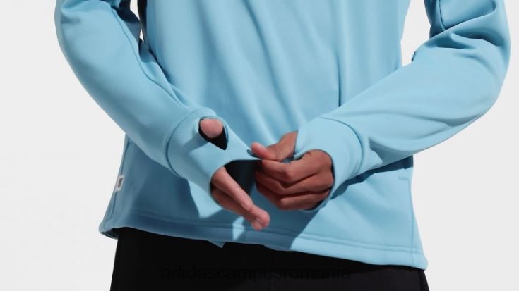 adidas campus romania făcut pentru a fi refăcut aeroready running hoodie albastru bărbați albastru J266N214071