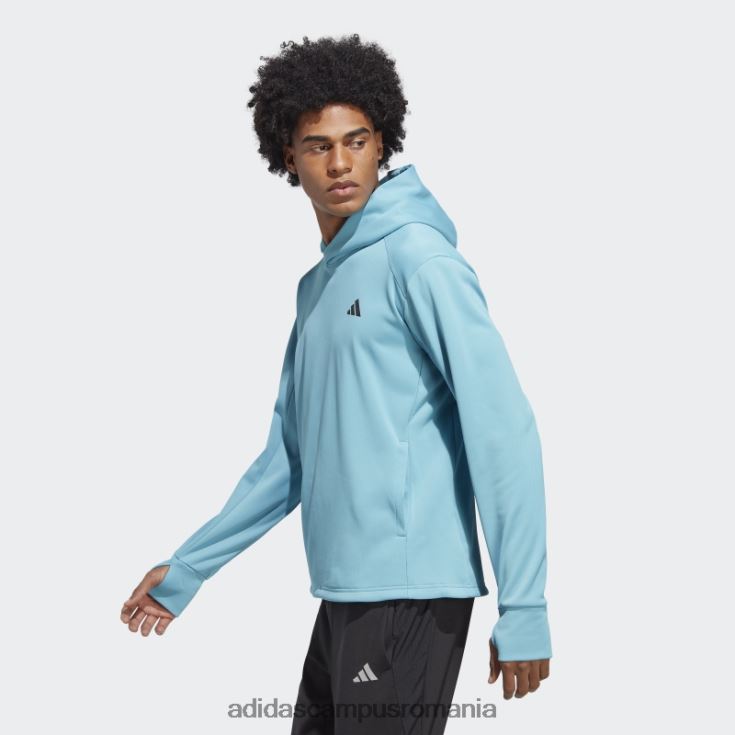 adidas campus romania făcut pentru a fi refăcut aeroready running hoodie albastru bărbați albastru J266N214071