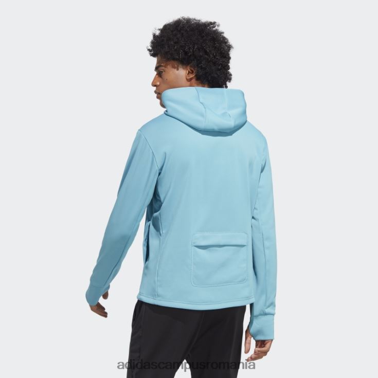 adidas campus romania făcut pentru a fi refăcut aeroready running hoodie albastru bărbați albastru J266N214071