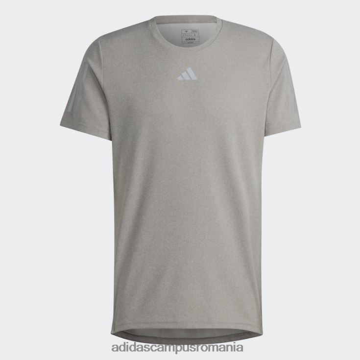 adidas campus romania gri mediu own the run heather tricou bărbați gri mediu J266N25692
