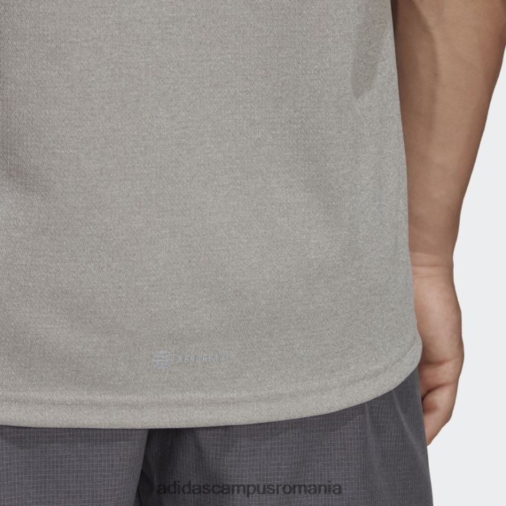 adidas campus romania gri mediu own the run heather tricou bărbați gri mediu J266N25692